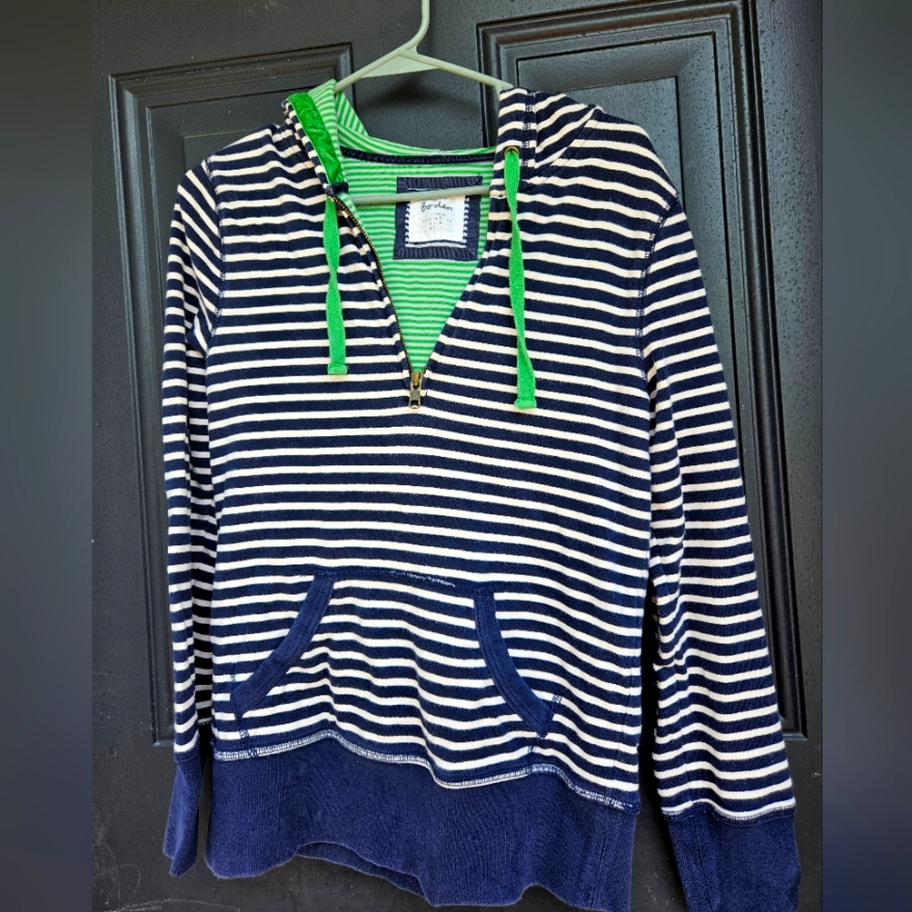 Boden half zip hoodie